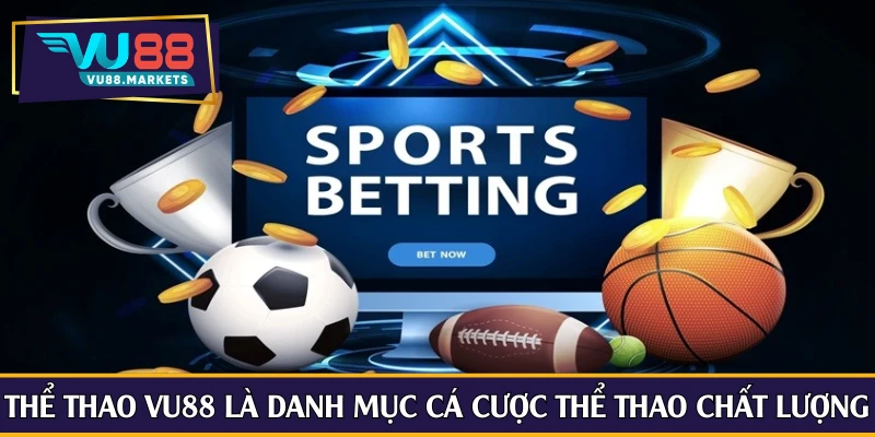 Thể thao Vu88 là danh mục cá cược thể thao chất lượng