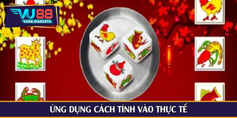 Ứng dụng cách tính vào thực tế